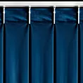 Zasłona granatowa z welwetowej tkaniny 125x270 cm (wymiar podany na gotowo) system flex - MELANIE