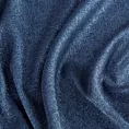 Poszewka szyta ALINE granatowa z tkaniny o naturalnym splocie z efektem melanżu