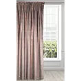 Zasłona welwetowa AMBI z nakrapianym miedzianym nadrukiem