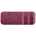 Ręcznik kąpielowy 50x90 cm bawełniany kolor bordowy z błyszczącą bordiurą 500 g/m2 GLORY 1
