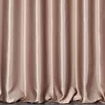 Zasłona szyta na taśmie 8 cm pudrowa z jednokolorowej gładkiej tkaniny