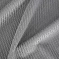 Zasłona szara z wytłaczanego welwetu 140x250 cm przelotka - ELIZA
