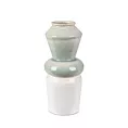 Wazon ceramiczny LIANA w stylu boho z efektem ombre