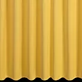 Zasłona musztardowa zaciemniająca 140x300 cm taśma imitująca flex - MILAN