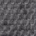 Koc 200x220 cm stalowy bardzo miękki w dotyku z wytłaczanym wzorem 3D CINDY 6 Design 91