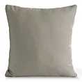 Poszewka na poduszkę 45x45 cm z gładkiej tkaniny wodoodpornej beżowa idealna do ogrodu i na taras GARDENIA