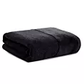 Ręcznik kąpielowy 70x140 cm bawełniany kolor czarny zdobiony welwetową bordiurą  500 g/m2 FERO