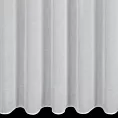 Firana szyta na flexach biała z kreszowanej, miękkiej tkaniny