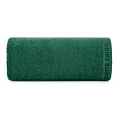 Ręcznik kąpielowy 50x90 cm bawełniany kolor butelkowy zielony z żakardową bordiurą 430 g/m2 EVI Pierre Cardin