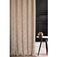 Zasłona szyta na taśmie 5 cm kremowa z welwetowej tkaniny w drobny melanż
