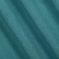 Zasłona ciemnoturkusowa zaciemniająca o strukturalnym wzorze 130x300 cm taśma - CARLO