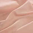 Poszewka szyta DORA - HIT pudrowa z miękkiej tkaniny o welurowej strukturze