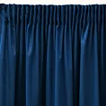 Zasłona welwetowa granatowa gładka 140x270 taśma - SIBEL - Pierre Cardin