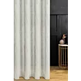 Firana szyta na taśmie 5 cm naturalna z cienkiej tkaniny w stylu eko, wykończonej obciążnikiem Italissima Eva Minge