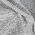 Zasłona szyta na taśmie 5 cm jasnoszara ze strukturalnej tkaniny typu blackout, zaciemniająca w 100%