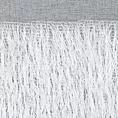 Firana biała zdobiona błyszczącą nicią 140x250 cm przelotka MARGARET 6