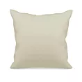 Poszewka szyta ADESSA kremowa z miękkiej tkaniny o welurowej strukturze
