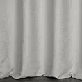 Tkanina zasłonowa, miękka, szenilowa tkanina, przetykana błyszczącą nicią