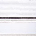 Ręcznik kąpielowy 70x140 cm bawełniany kolor biały z błyszczącą bordiurą 530 g/m2 FILON