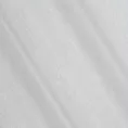 Zasłona biała o strukturze deszczyku z etaminy 140x250 cm przelotka - ANGELIKA