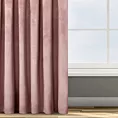 Zasłona welwetowa ciemnoróżowa 135x300 cm taśma - ROSA - Design 91