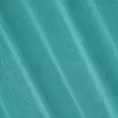 Zasłona turkusowa z tkaniny zamszowej 135x250 cm przelotka - ADA