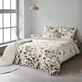 Pościel 140x200 cm bawełniana kolor jasnokremowy, beżowy z wzorem kwiatowym SPRING 41