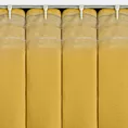 Zasłona musztardowa zaciemniająca 140x300 cm taśma imitująca flex - MILAN