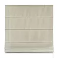 Roleta rzymska beżowa z miękkiej w dotyku tkaniny szenilowej