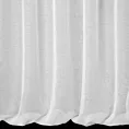 Firana biała z gładkiej etaminy 140x300 cm taśma imitująca flex LAYLA