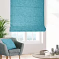 Roleta rzymska CANDY turkusowa z tkaniny z strukturalnym spolotem