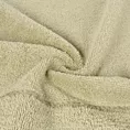 Ręcznik kąpielowy 50x90 cm bawełniany kolor beżowy z welwetową ozdobną bordiurą 500 g/m2 MARI