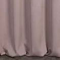Zasłona pudrowy róż zaciemniająca o strukturalnym wzorze 130x300 cm taśma - CARLO