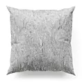 Poszewka szyta JAMIL srebrna z tkaniny o nieregularnym wypukłym wzorze i lekkim połyskiem