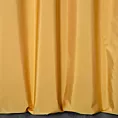 Zasłona szyta na taśmie 5 cm złota z gładkiej tkaniny z delikatnym połyskiem