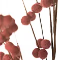 GAŁĄZKA OZDOBNA z miękkimi kulkami, kwiat sztuczny dekoracyjny