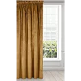 Zasłona miodowa z ekskluzywnego aksamitnego welwetu 290 g/m2 140x270 cm taśma - RIA - Diva Line