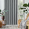 Zasłona szara z tkaniny welurowej 360x280 cm taśma - Dora