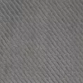 Zasłona szara z wytłaczanego welwetu 140x300 cm taśma - ELIZA