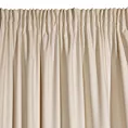 Zasłona beżowa z ekskluzywnego aksamitnego welwetu 290 g/m2 140x270 cm taśma - - VILLA
