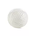 Figurka dekoracyjna kula ROMINA z wytłaczanym wzorem