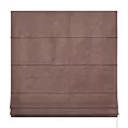 Roleta rzymska WALDO jasnobrązowa ze szlachetnej grubej tkaniny welwetowej o gramaturze 400g/m2