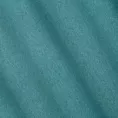 Zasłona ciemnoturkusowa zaciemniająca o strukturalnym wzorze 135x250 cm przelotka - CARLO
