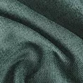 Zasłona szyta na taśmie 5 cm ciemnozielona z miękkiej w dotyku tkaniny szenilowej