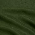 Obrus szyty DORA - HIT zielony z miękkiej tkaniny o welurowej strukturze