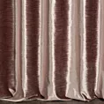 Tkanina zasłonowa miękka welwetowa z połyskiem i poziomym prążkiem