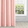 Zasłona pudrowo różowa z matowej gładkiej tkaniny 140x250 cm przelotka - RITA