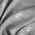 Zasłona srebrna w stylu eko 140x250 cm przelotka - SOLANA