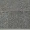 Ręcznik kąpielowy 50x90 cm bawełniany kolor stalowy z bordiurą z weluru 500 g/m2 LUCY