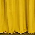 Zasłona musztardowa z gładkiego i miękkiego welwetu 140x300 cm taśma imitująca flex - MADLEN